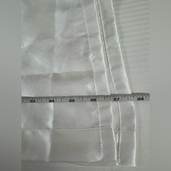 White satin bride robe sparkle bling size XL wedding day bachelorette - Picture 4 of 8